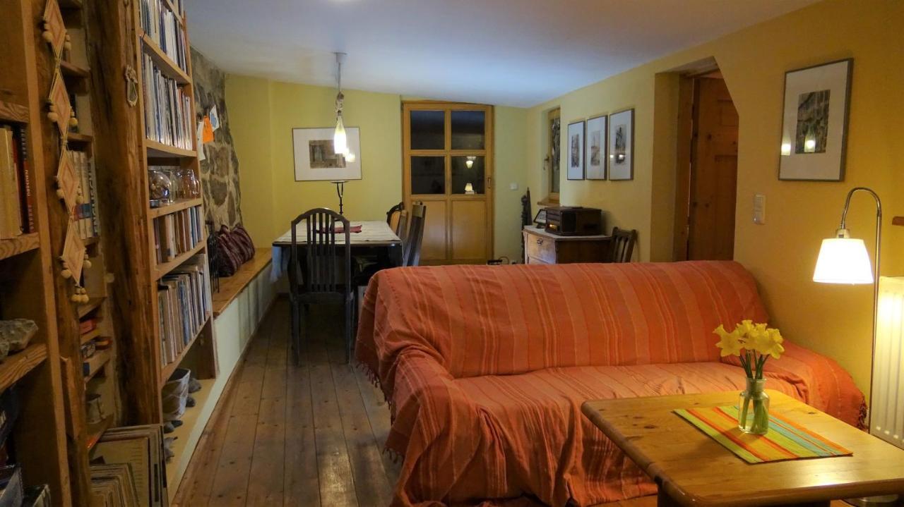 Ferienwohnung Ferien im Denkmal an der Elbe Stadt Wehlen Exterior foto